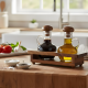Glass Oil Dispenser - 2 Pcs